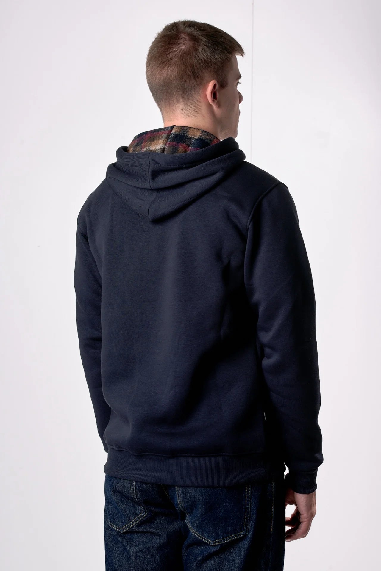 Felpa Cappuccio con stampa Teddy e ricamo in tessuto