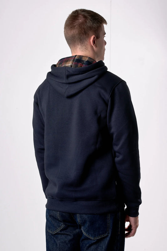 Felpa Cappuccio con stampa Teddy e ricamo in tessuto