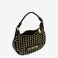 Mini hobo bag con occhielli Glam Up