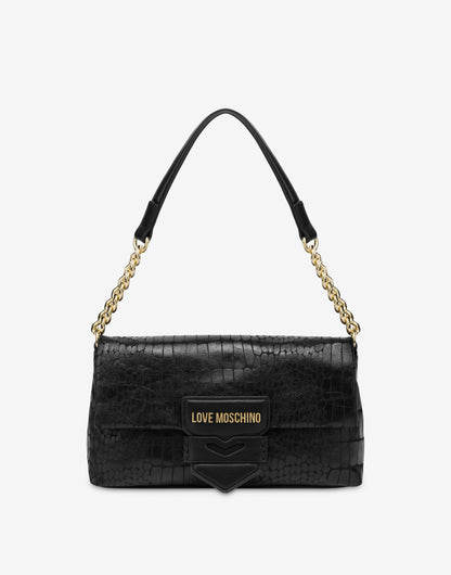 Borsa pl soft croco