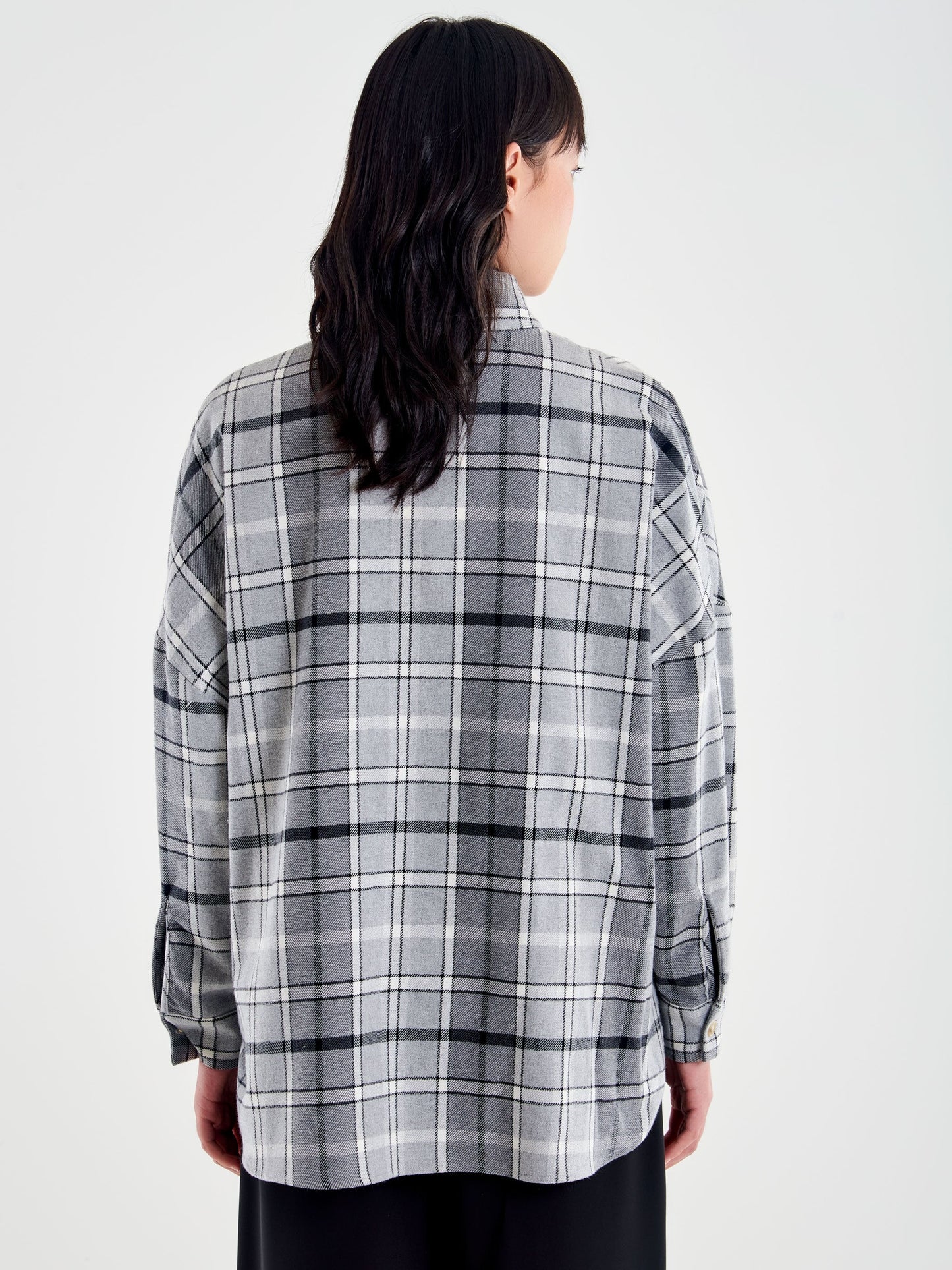 Camicia Oversized Check Nicoletta