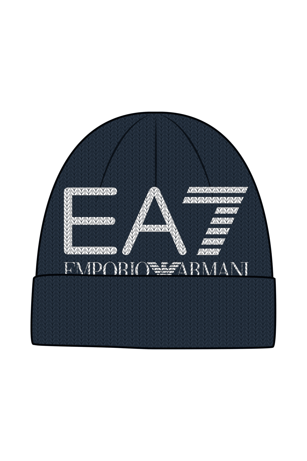 Beanie Visibility con maxi logo EA7