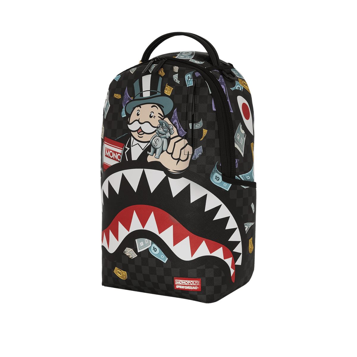 Zaino Monopoly X Sprayground characters DLXSV