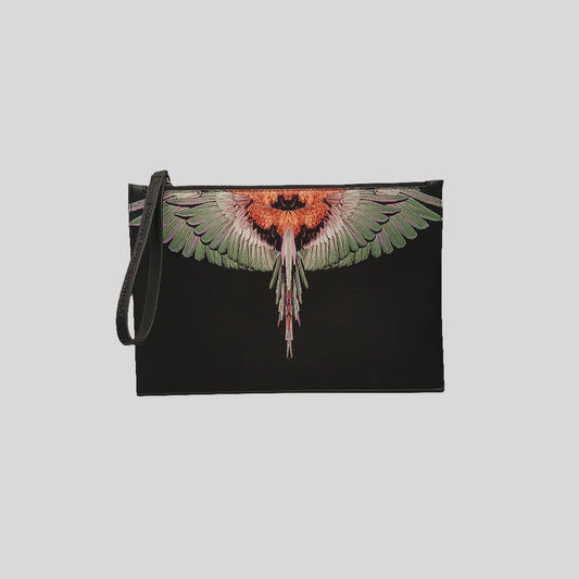 Pochette con stampa aquila