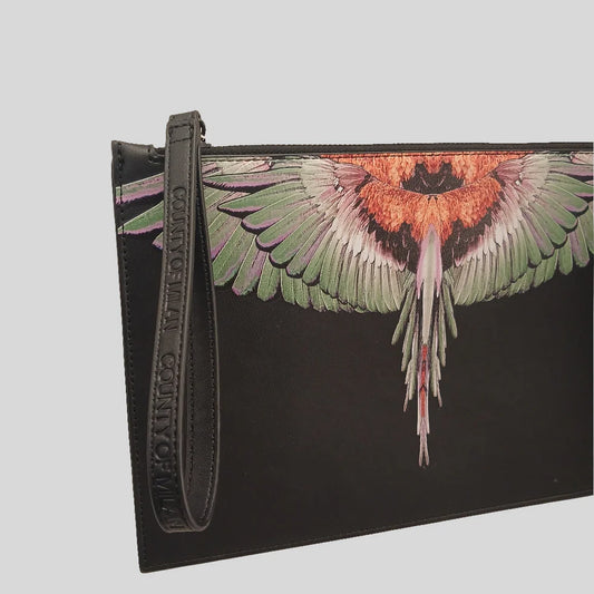 Pochette con stampa aquila