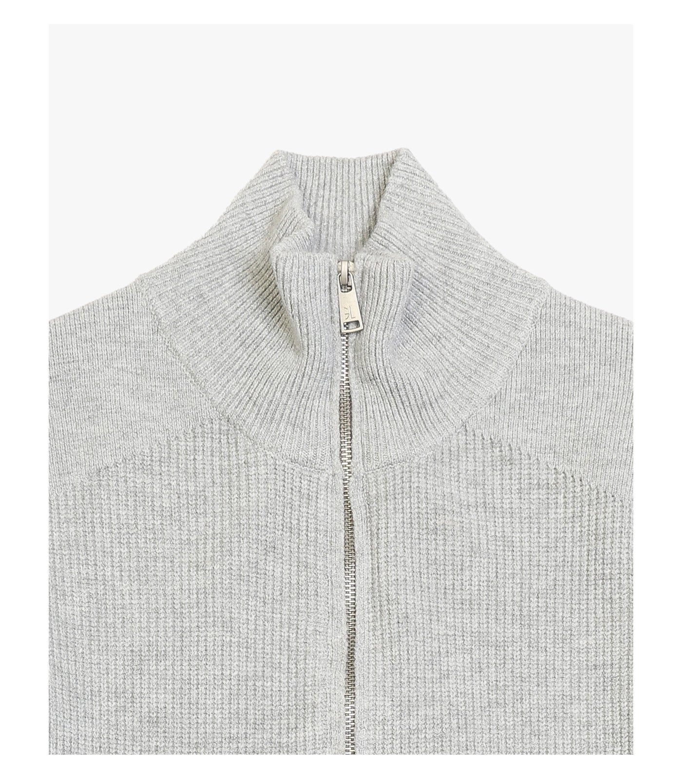 Cardigan in maglia con zip