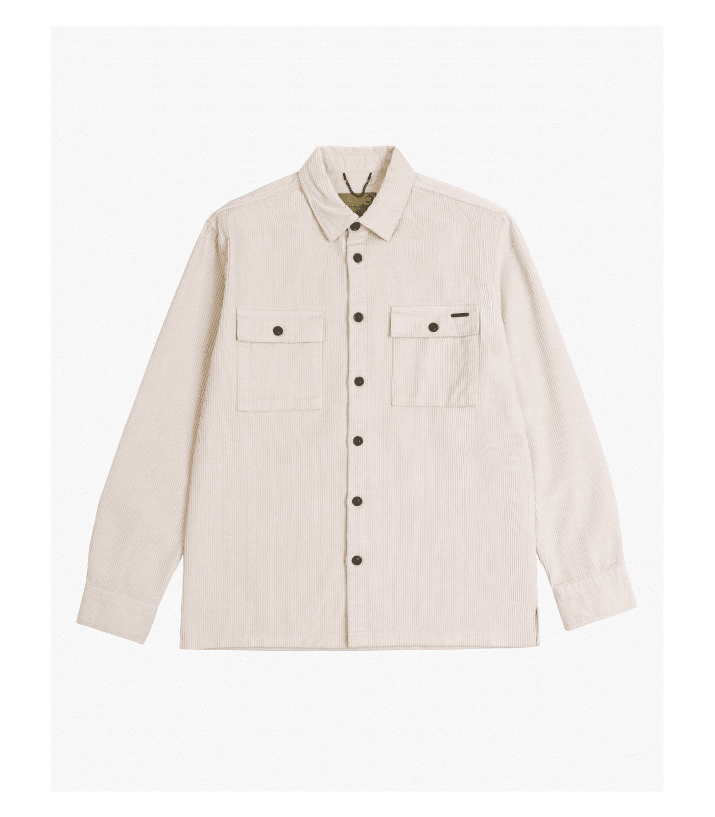 Overshirt in velluto a coste