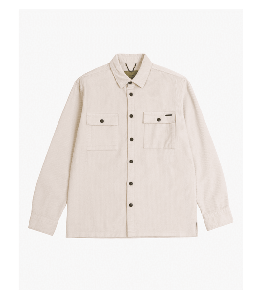 Overshirt in velluto a coste