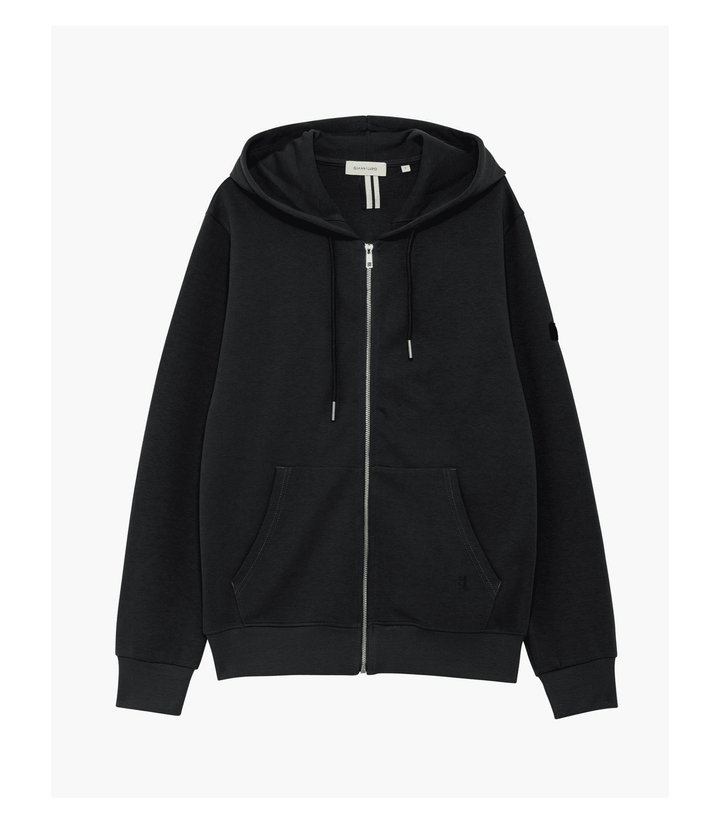 Felpa con zip e cappuccio