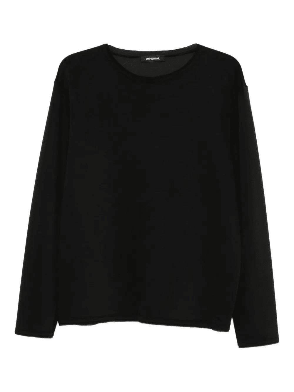 Felpa girocollo a maniche lunghe