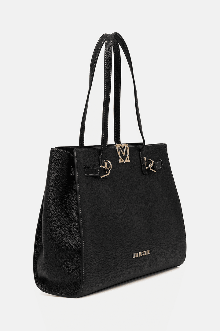 Grande borsa a mano con chiusura