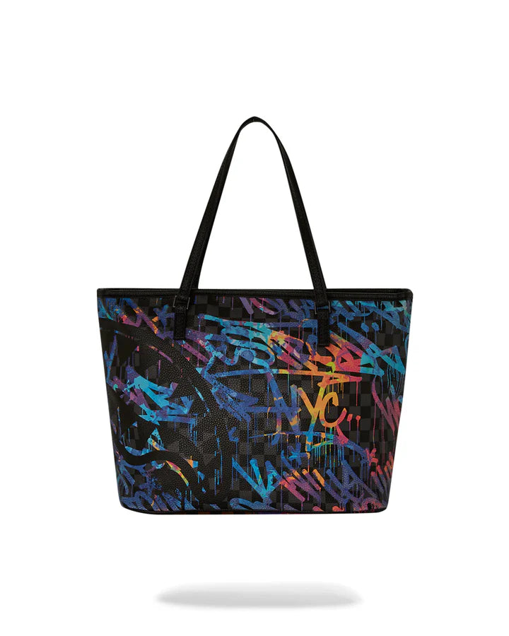 Borsa Sharks in stickers classic tote