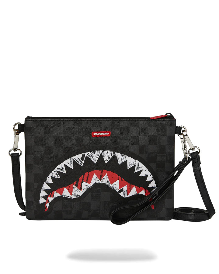 Pochette Scribble Shark