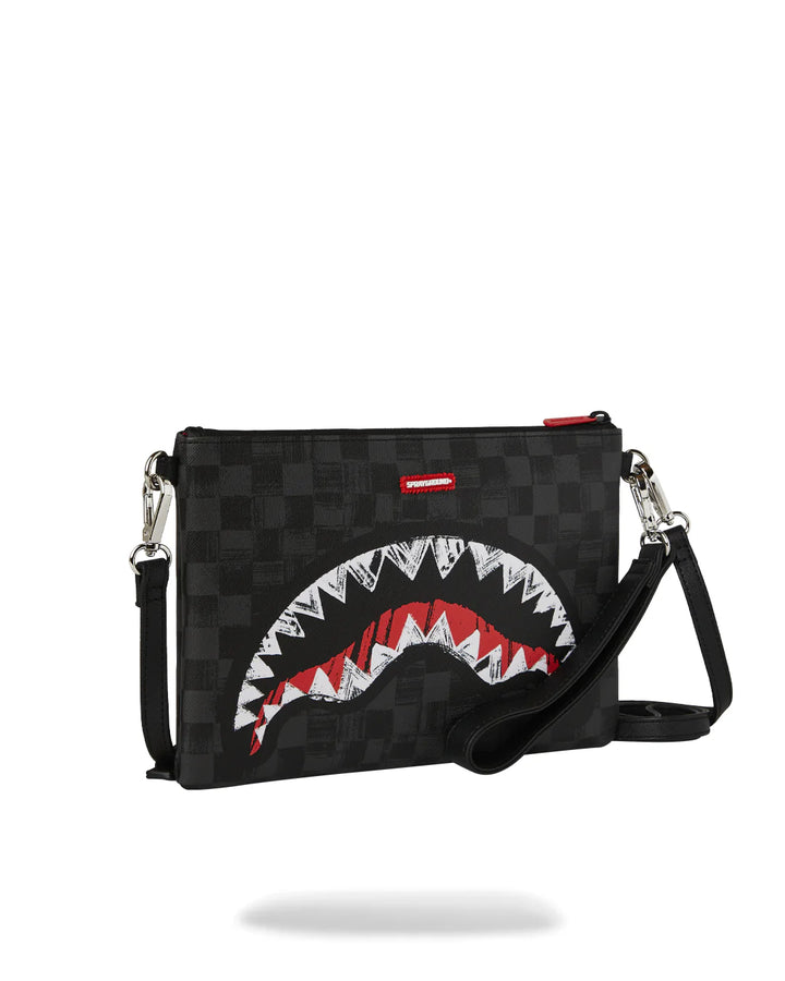 Pochette Scribble Shark