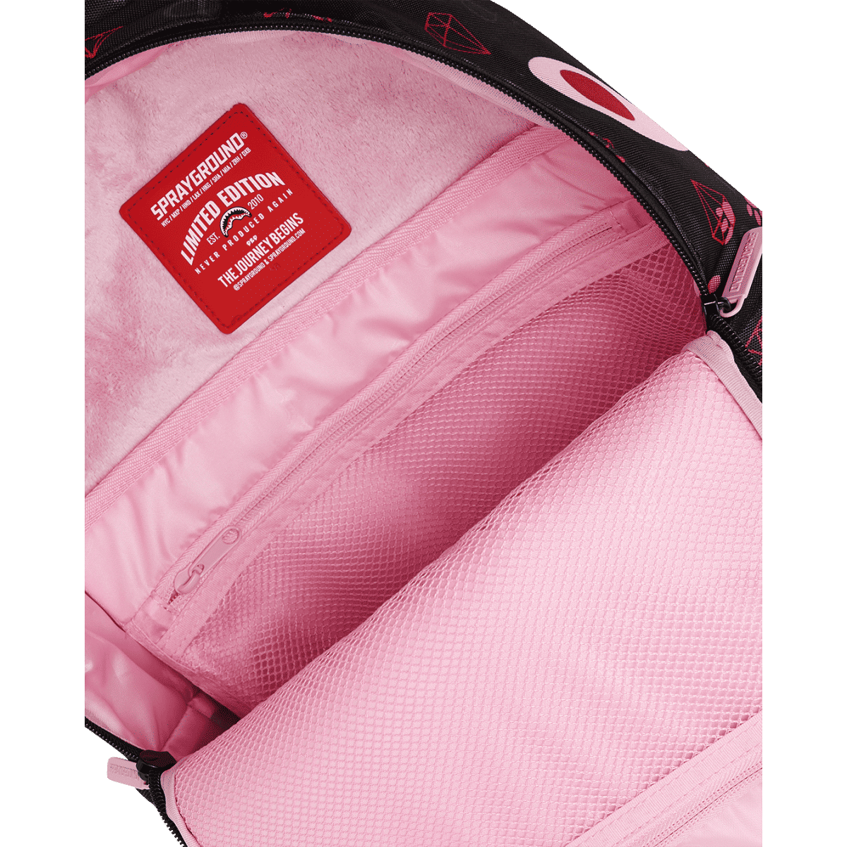 Zaino pink panther paw prints DLXR