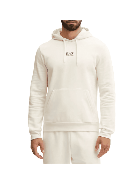 Felpa con cappuccio Core Identity in misto cotone