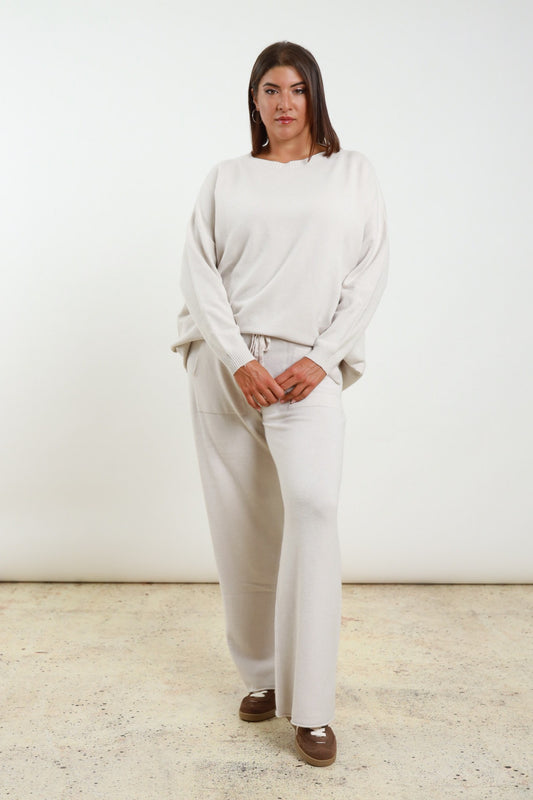 Pantaloni in maglia curvy Violetta