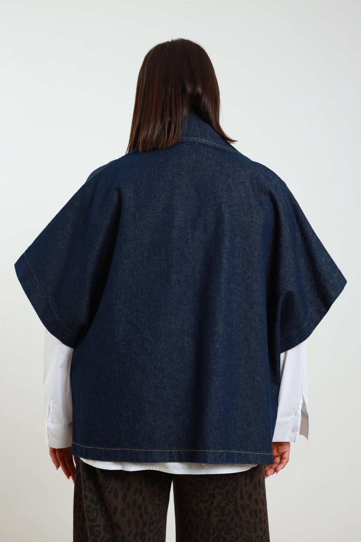 Kimono jeans curvy Ibisco