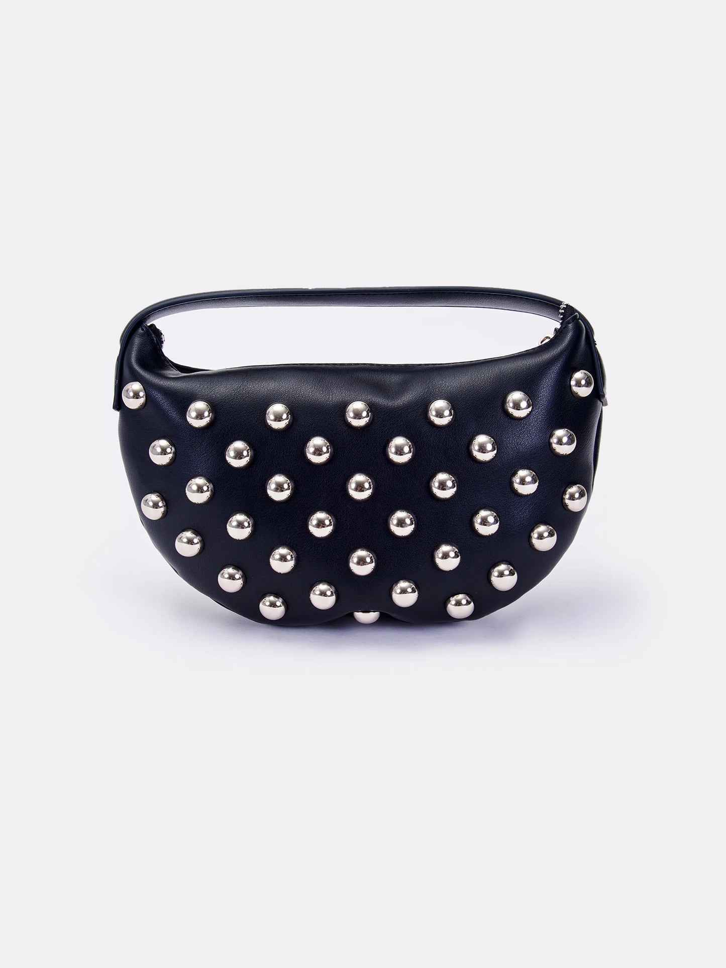 Borsa croissant studded Gelsovia
