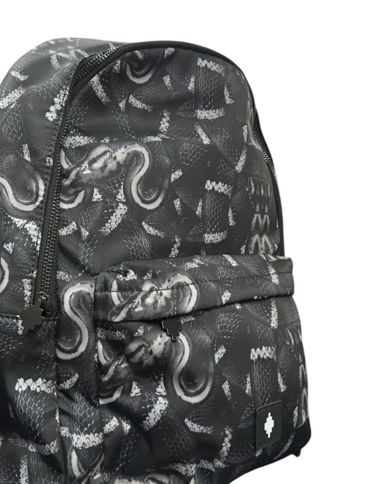 Zaino con stampa serpenti