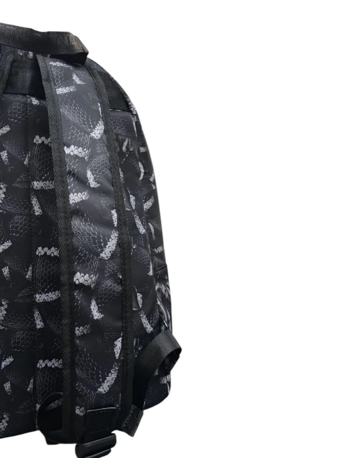 Zaino con stampa serpenti