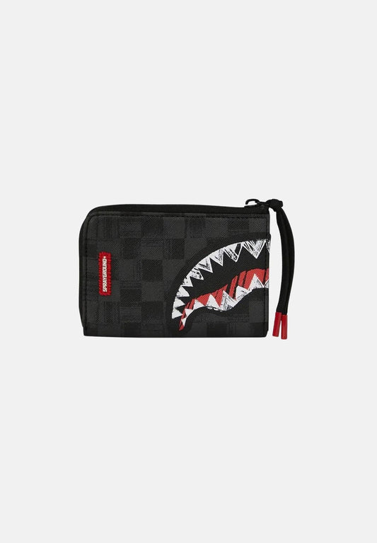 Portafogli scribble shark wallet