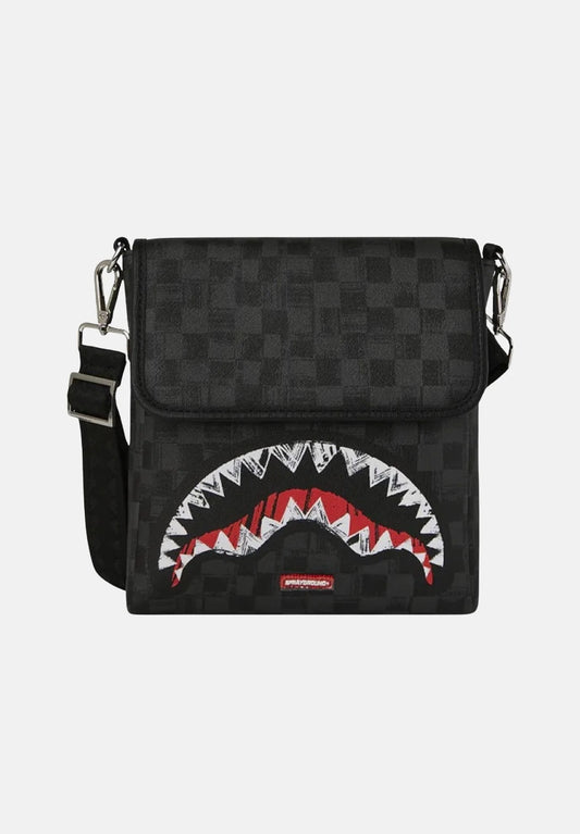 Borsello SCRIBBLE SHARK MESSENGER BAG