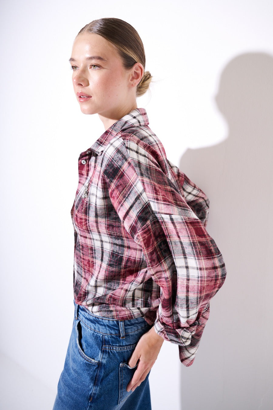 Camicia over quadro maltinto Oxalis