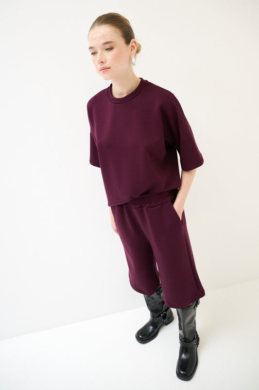 Felpa mezza manica Tamerice