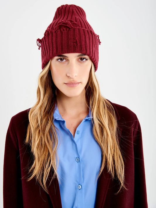 Berretto con rotture Amalia