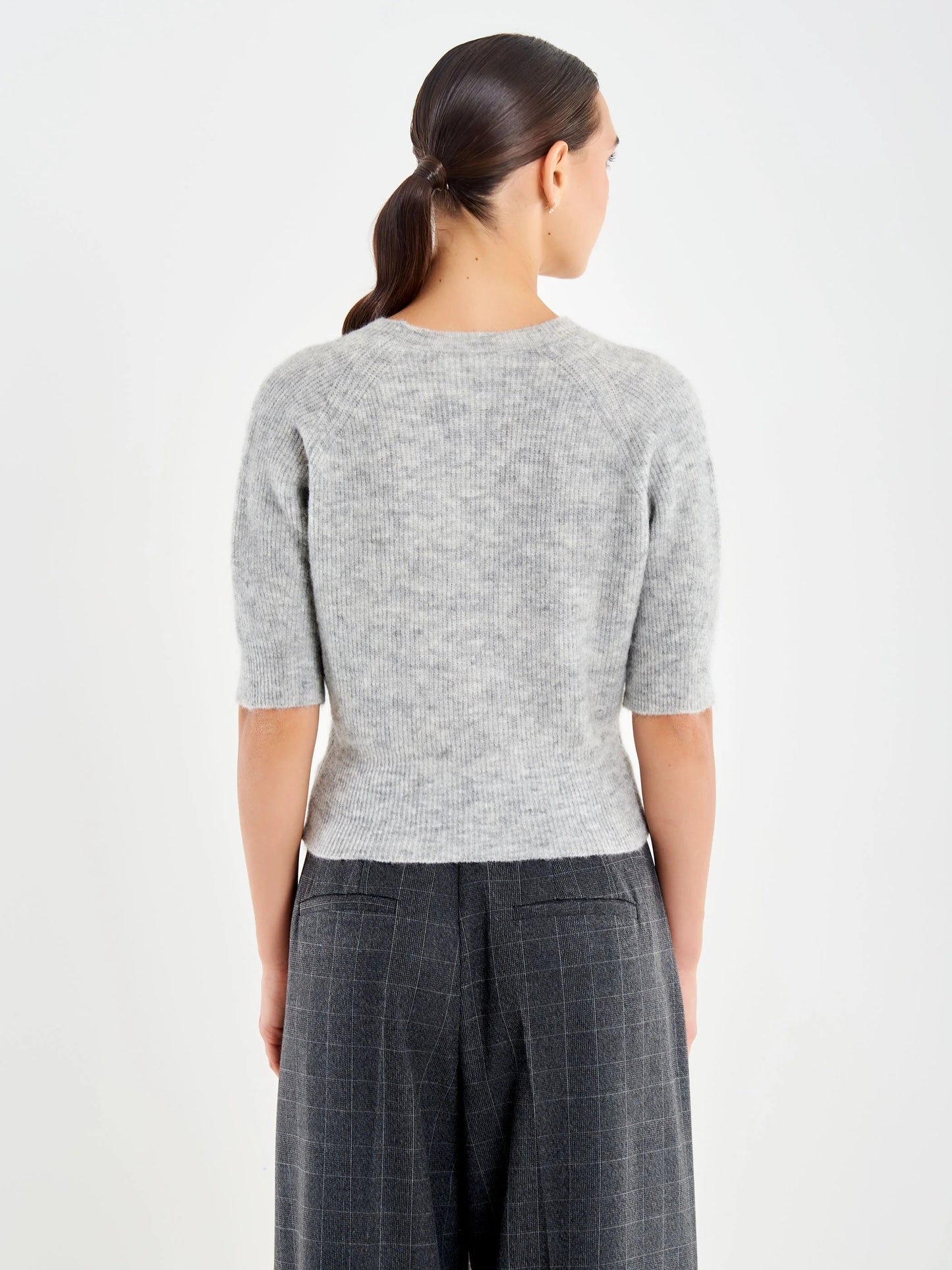 Pull girocollo mezza manica Corina