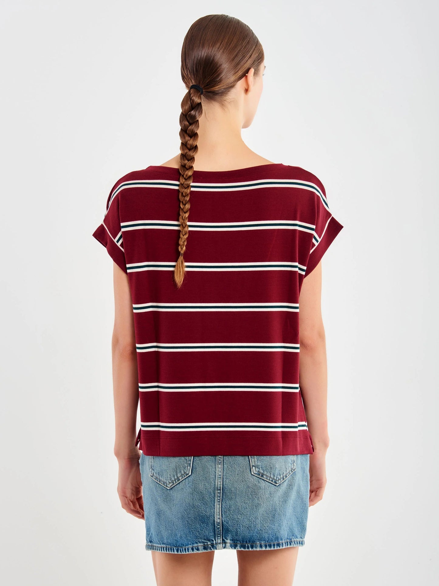 T-Shirt a righe a scatoletta