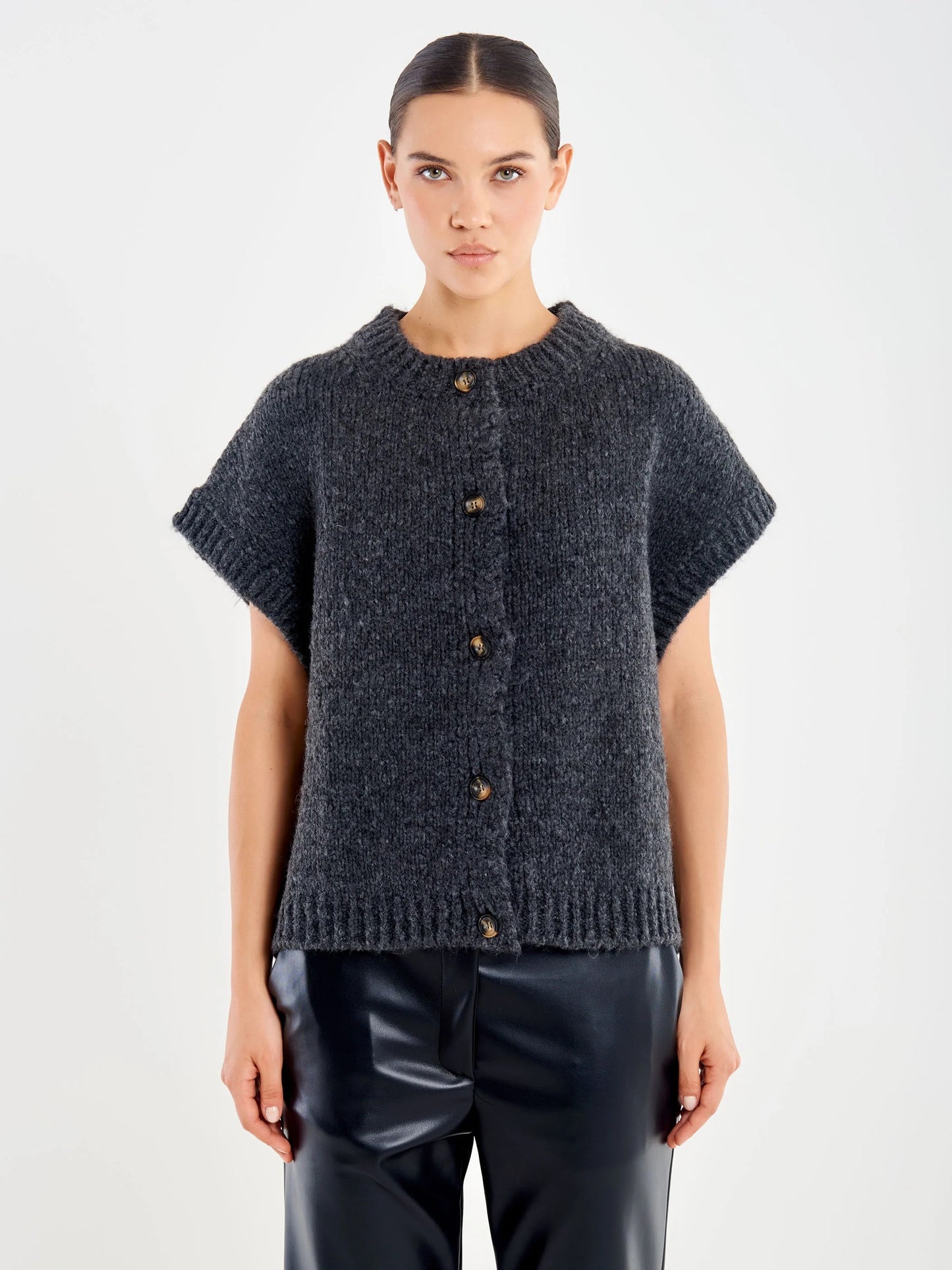 Gilet con bottoni Ninora