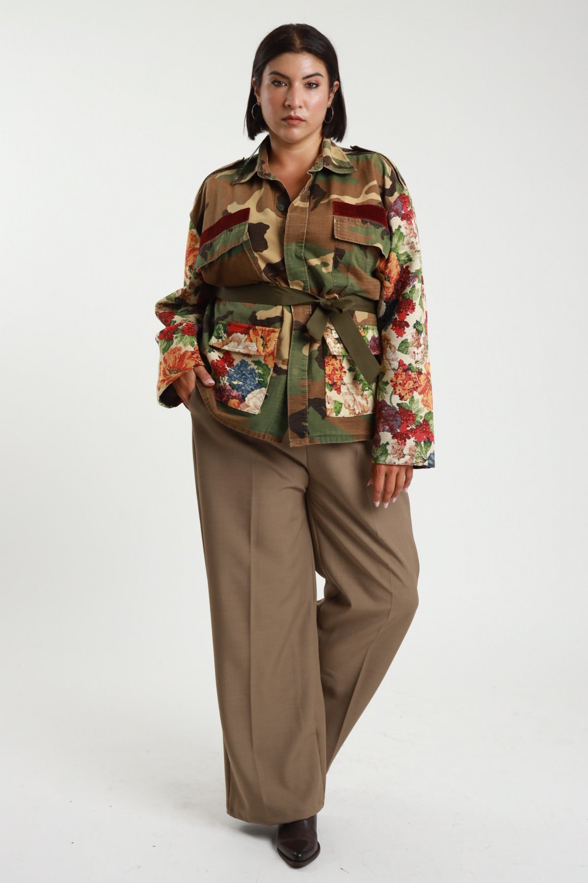 Pantaloni gamba dritta curvy Mariel