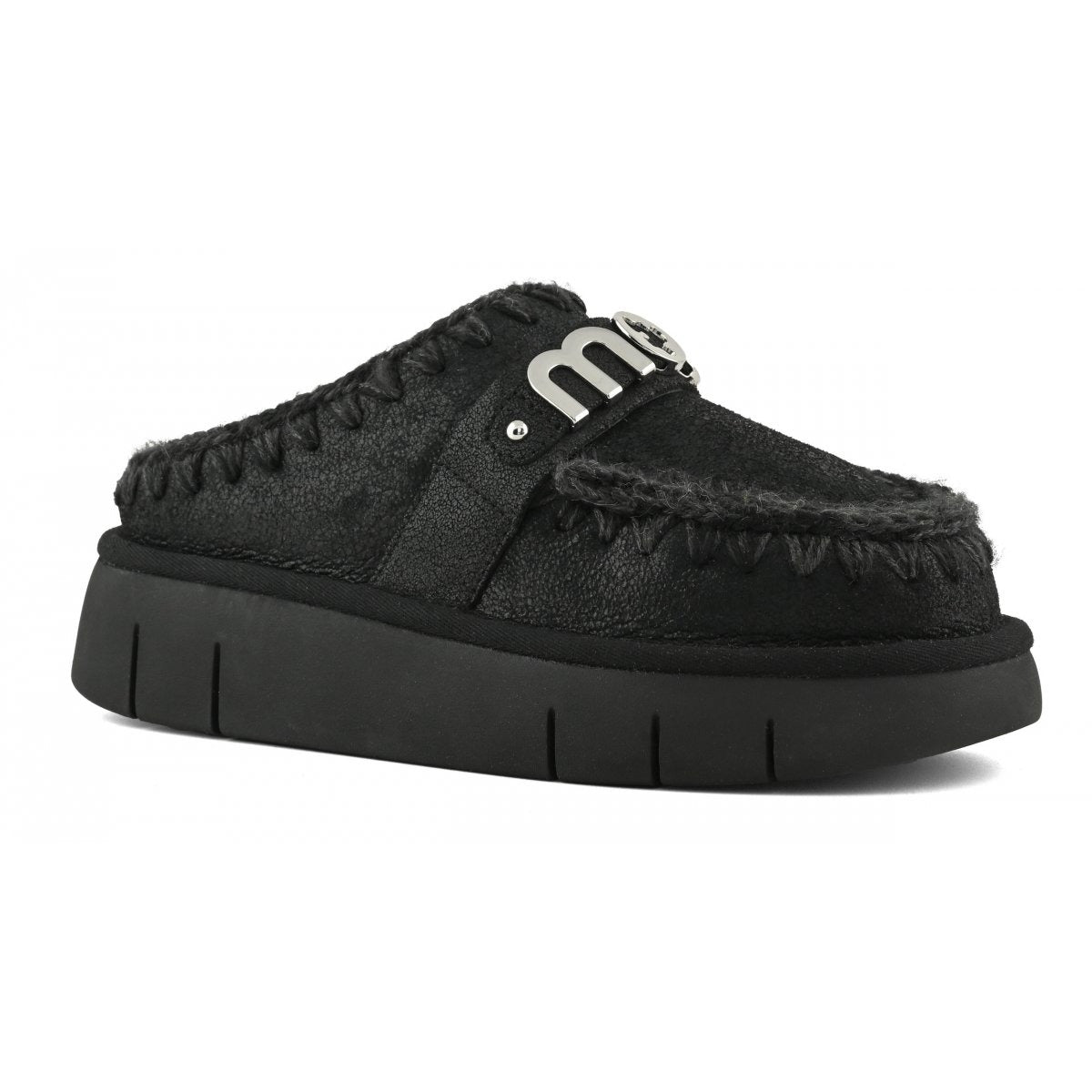 Bounce clog special leather