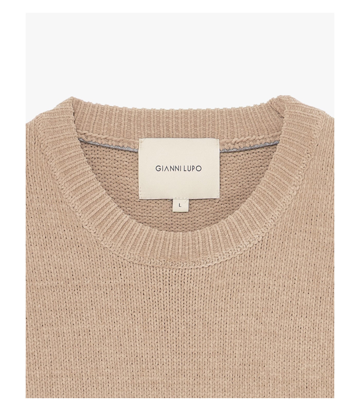 Maglione girocollo in ciniglia