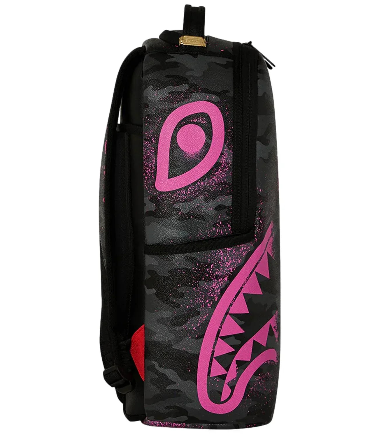 Zaino PEANUTS SNOOPY PINK STENCIL DLXSV