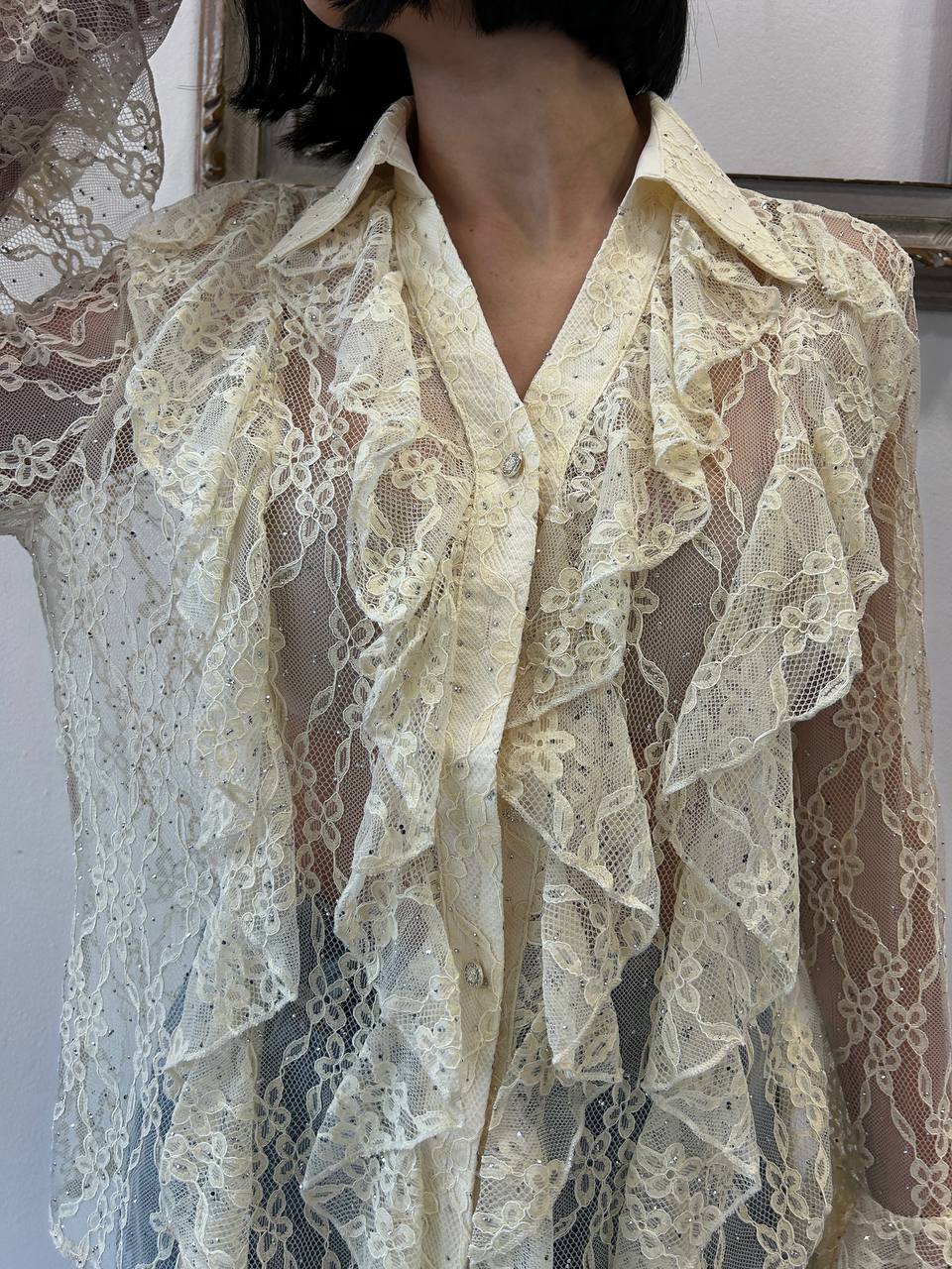 Camicia in pizzo Elettra