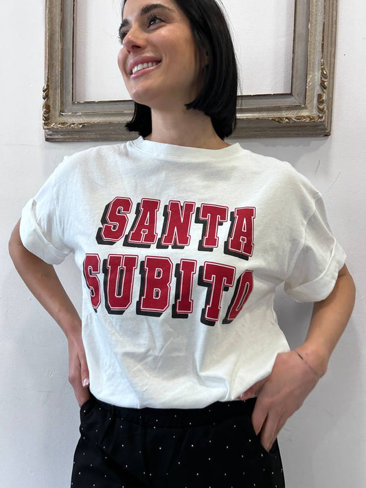 T-shirt "Santa subito" Isabella