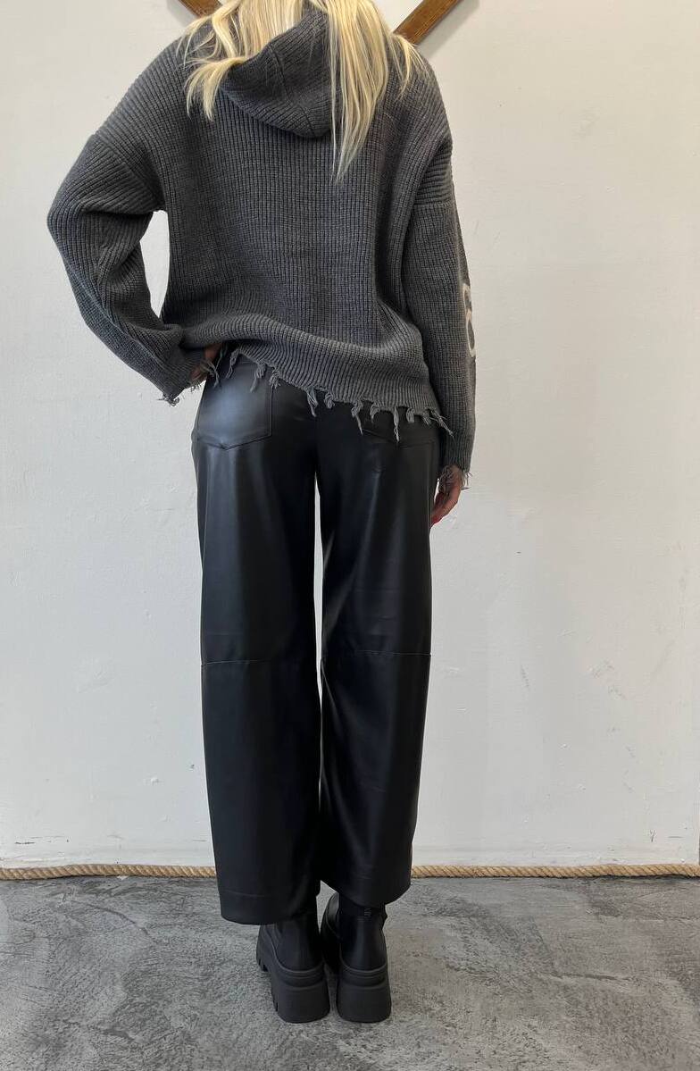 Pantaloni in ecopelle Yucca