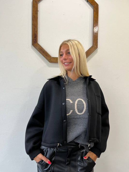 Giacca corta con cappuccio Verbena