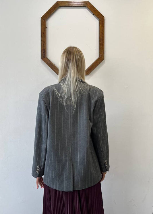 Giacca gessato Nigella