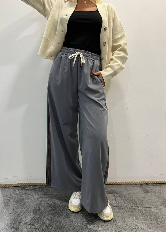 Pantaloni con banda laterale Digitalis