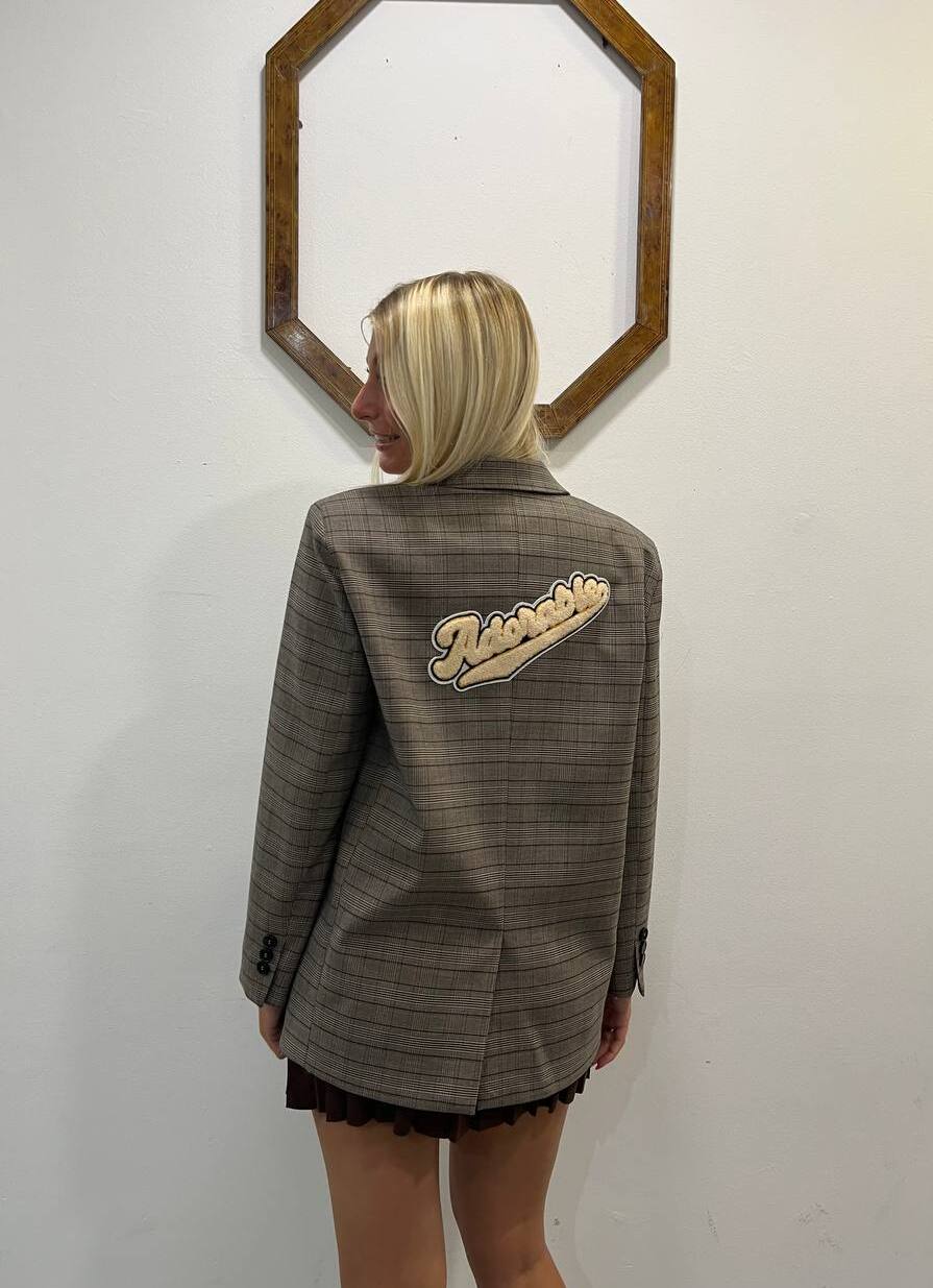 Giacca patch bouclé Adorable Oleandro