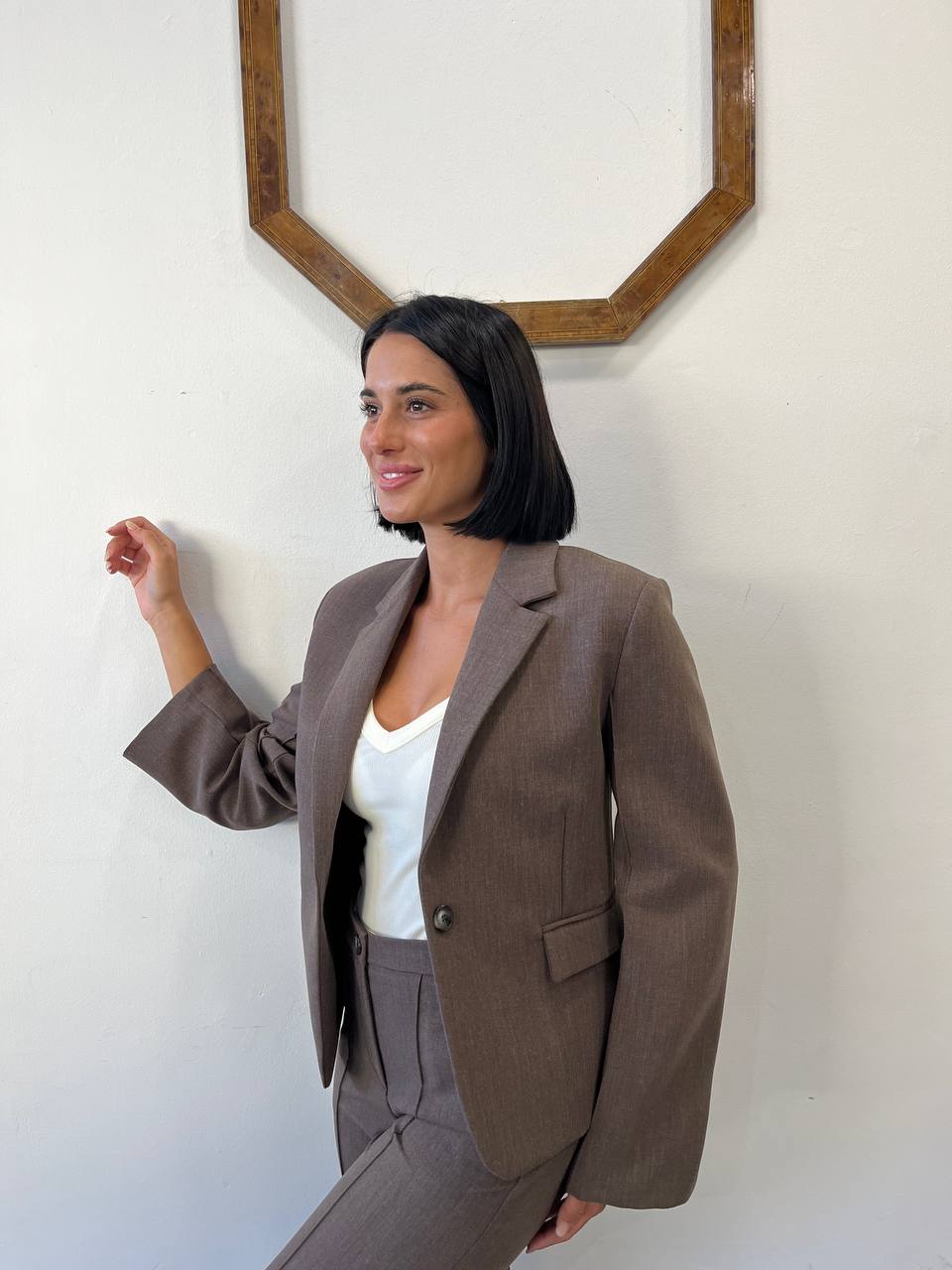 Blazer monopetto Acacia