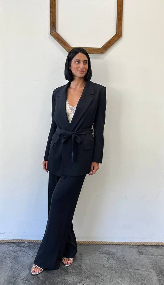 Giacca con cintura Lantana