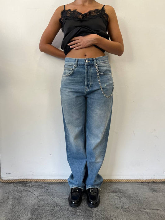 Jeans Adriana Ciclamino