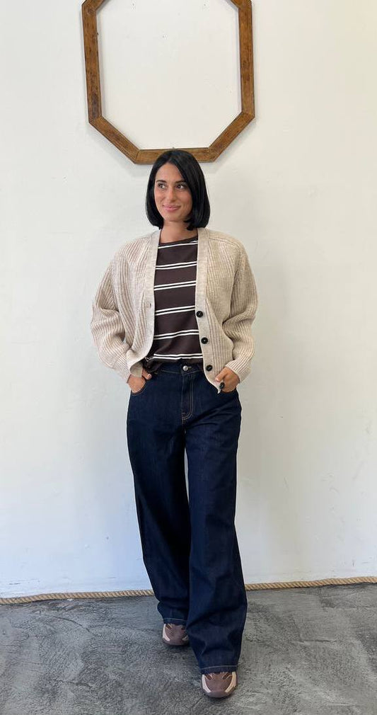 Jeans gamba ampia Mia