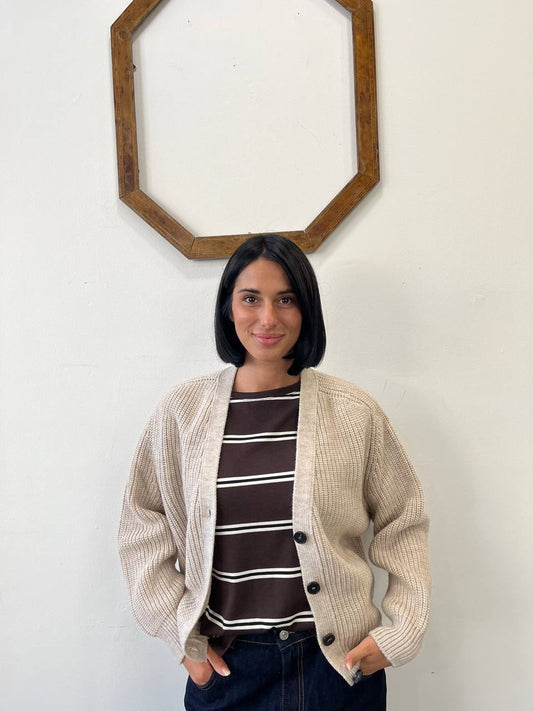 Cardigan con scollo a V Clivia