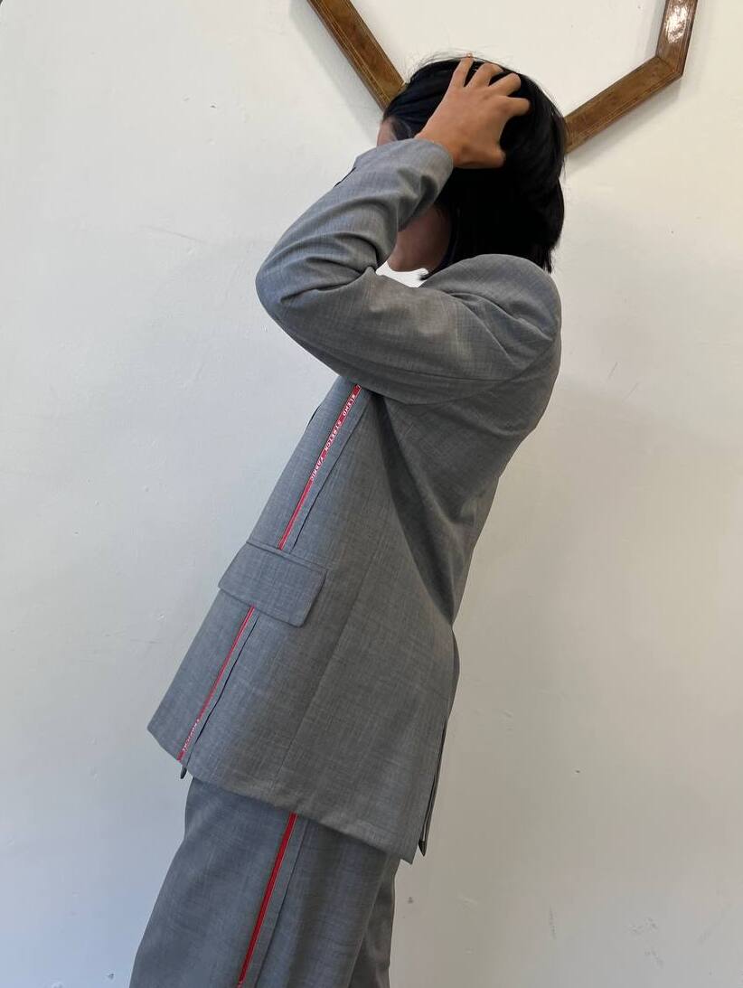 Giacca doppiopetto Vischio